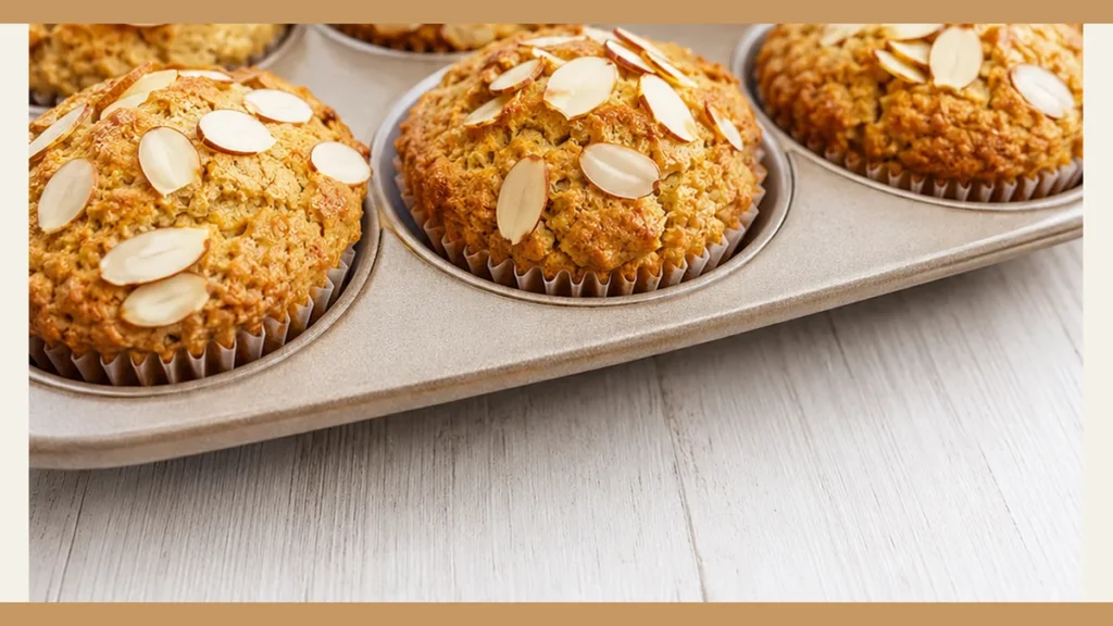 Easy Almond Banana Muffins!