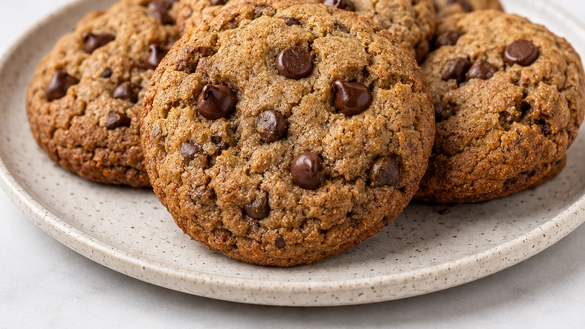 Craveable Buckwheat Chocolate Chip Cookies - buckwheat cookies - Discover the best buckwheat cookies recipe! Perfectly chewy, nutty, and packed with chocolate c