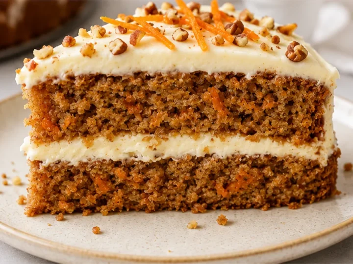 OMG! The BEST Almond Flour Carrot Cake!