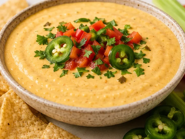 Creamy Cashew Queso Dip Recipe