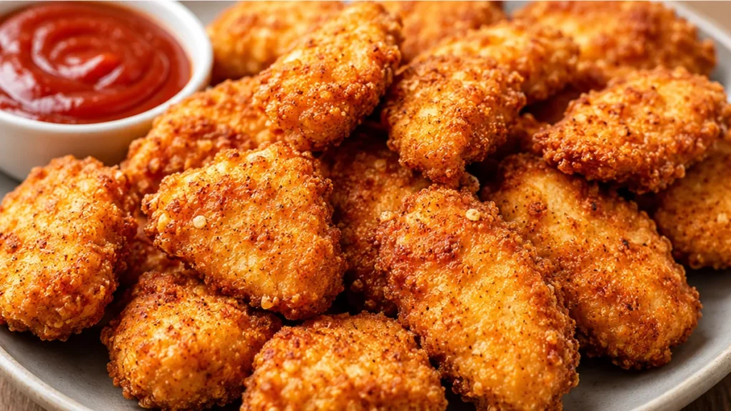 Crispy GF Chicken Nuggets: Kid-Pleaser!