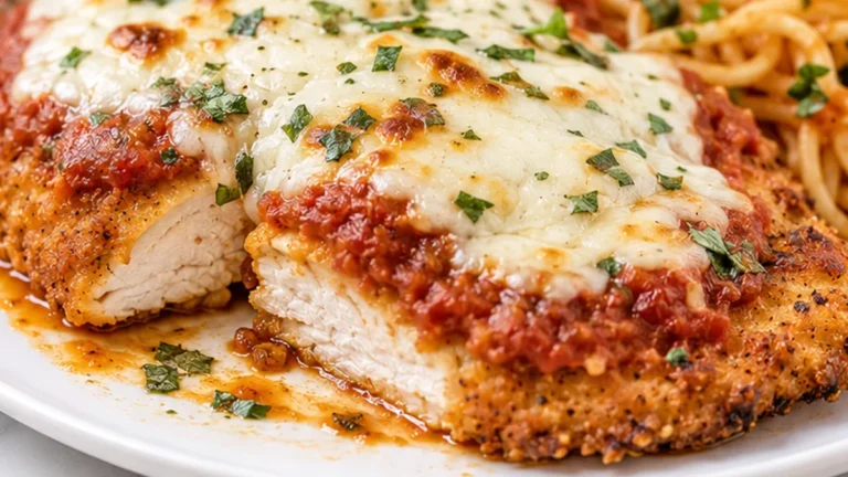 Crispy Gluten-Free Chicken Parmesan Perfection!