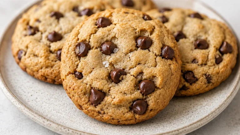 Healthy Chickpea Chocolate Chip Cookies