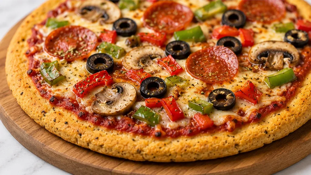 Chickpea Pizza Crust: Gluten-Free Magic!