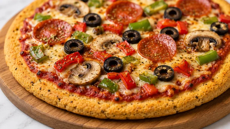 Chickpea Pizza Crust: Gluten-Free Magic!