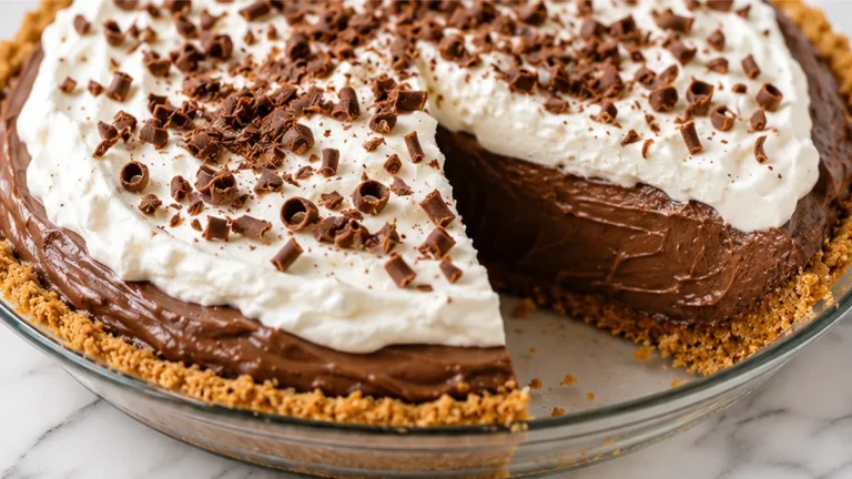 Decadent Chocolate Pie Bliss!