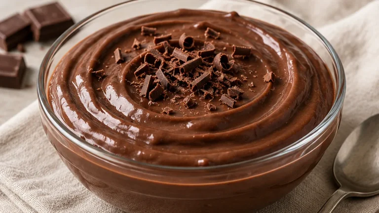 Decadent Dairy-Free Chocolate Pudding!