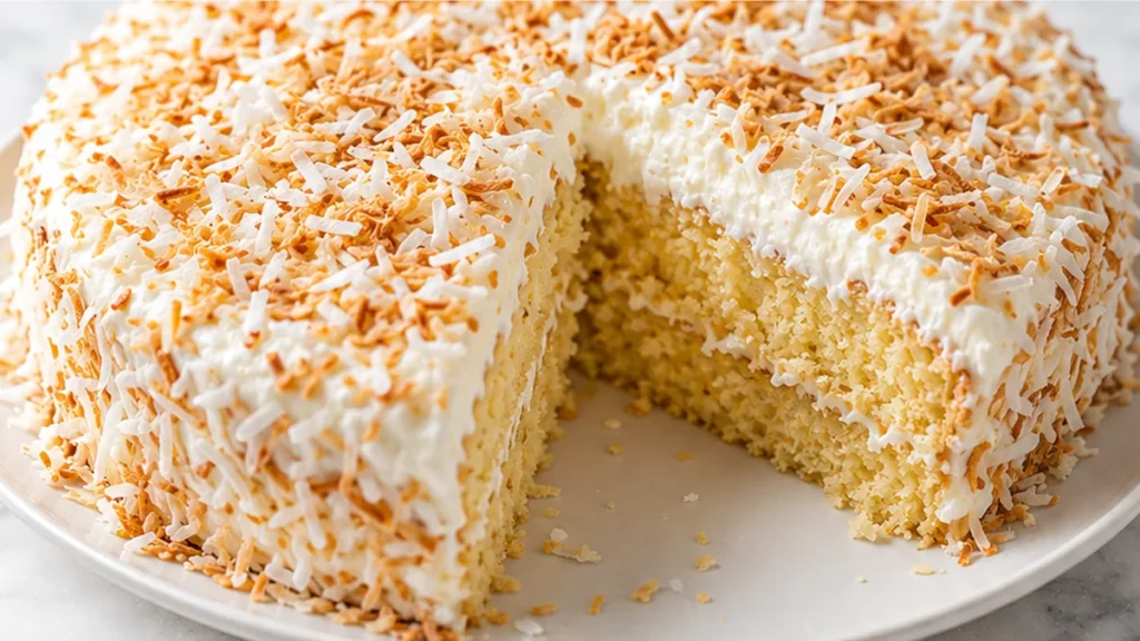 Tropical Coconut Dream Cake
