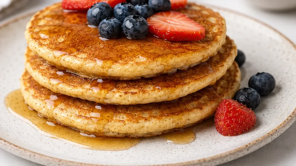 Fluffy Coconut Flour Pancakes