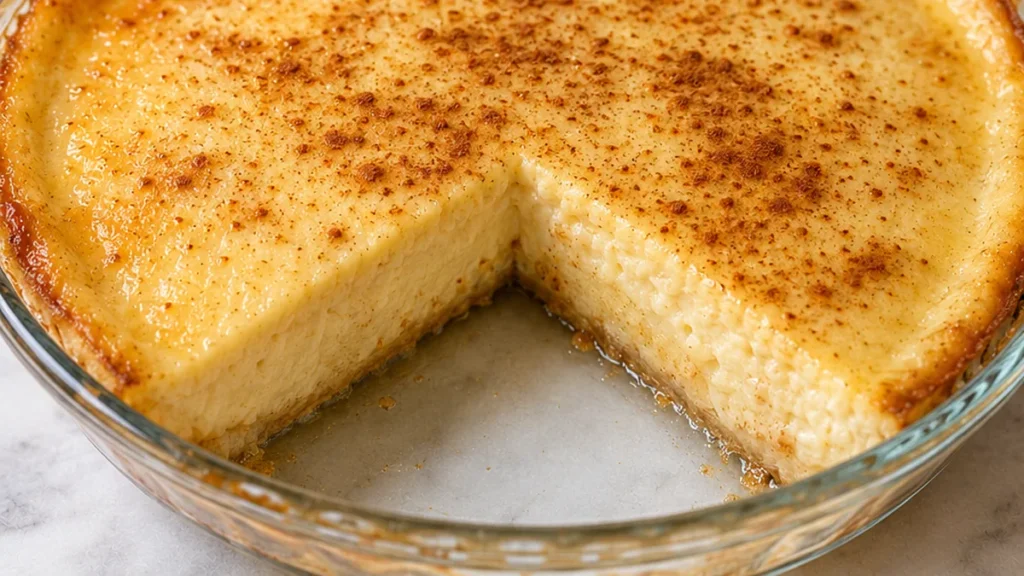 ️ Dreamy Crustless Cream Pie Recipe! ️ - coconut pie - Discover the ultimate crustless coconut pie! Easy recipe with a light, airy texture and rich coconut flav