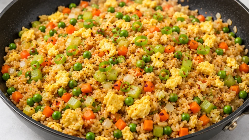 Crispy Veggie Fried Rice – Healthy & Delicious