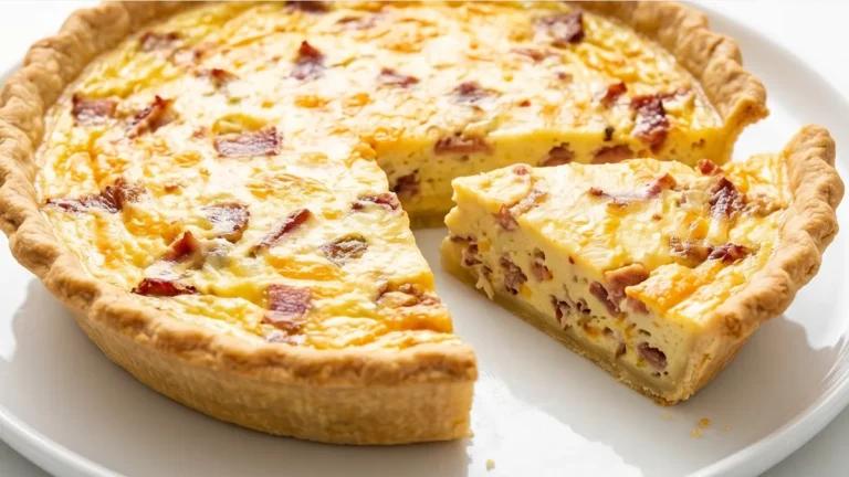 Ultimate Gluten-Free Bacon Cheddar Quiche