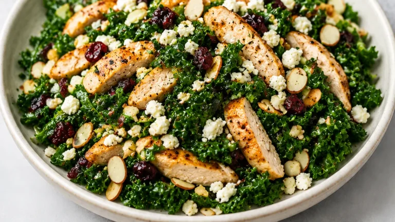 Ultimate Chicken Kale Salad Recipe