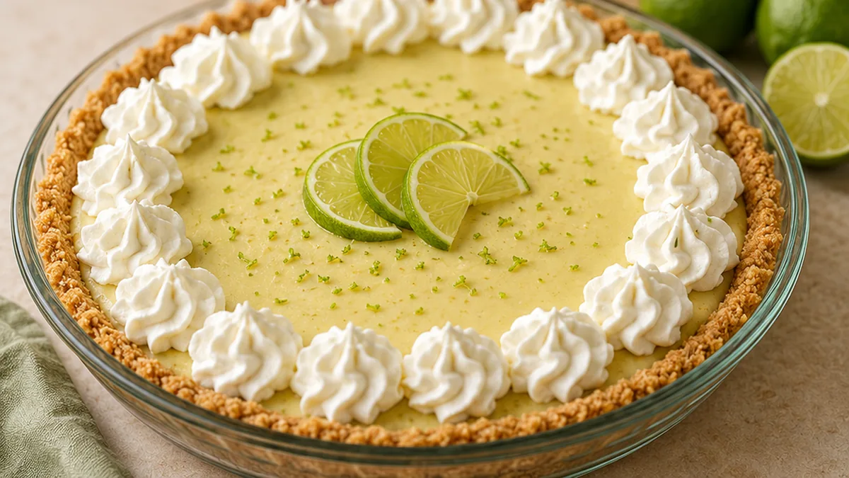 Gluten-Free Key Lime Pie Recipe - Key lime pie: Make this ultimate gluten-free dessert in under an hour. Creamy, tangy perfection awaits! Easy to bake and incre
