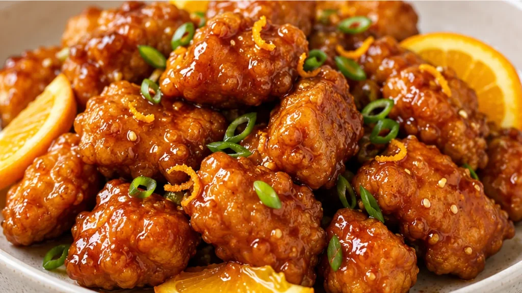 Crispy Gluten-Free Orange Chicken Recipe - Orange chicken: Make the best gluten-free crispy orange chicken at home! Easy recipe with irresistible sweet and tang