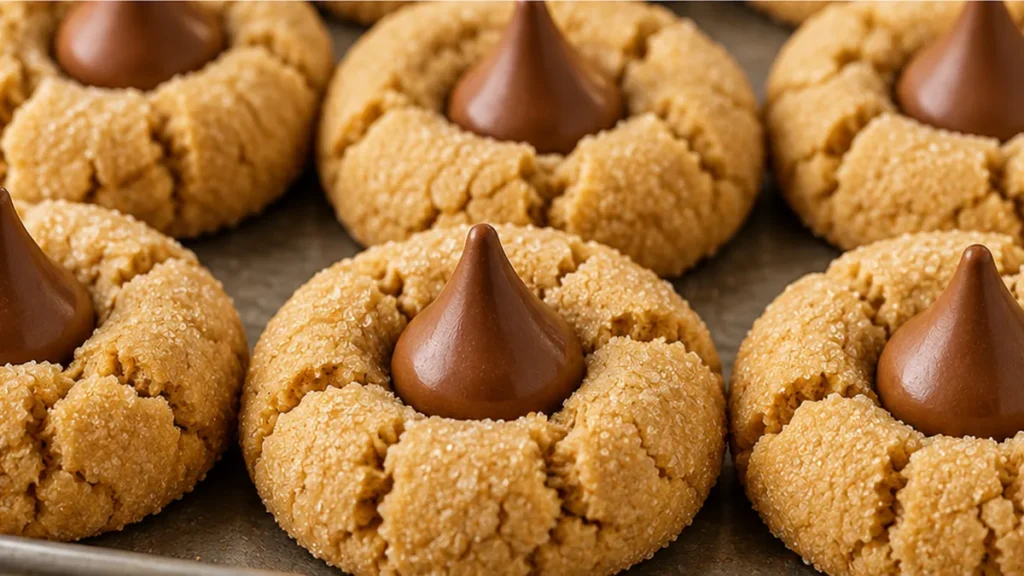 Gooey Gluten-Free Peanut Butter Blossoms!