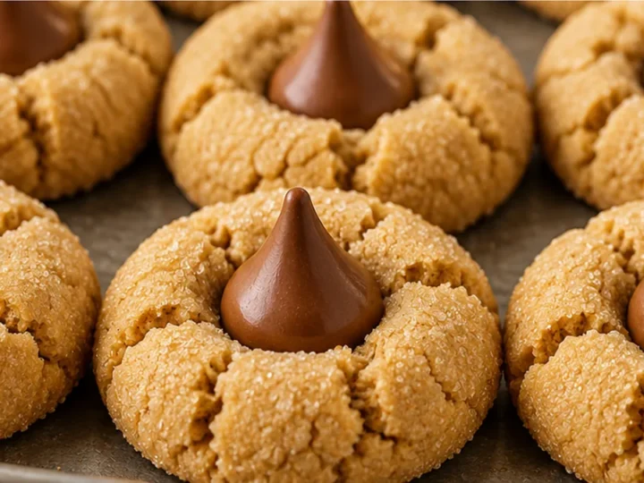 Gooey Gluten-Free Peanut Butter Blossoms!