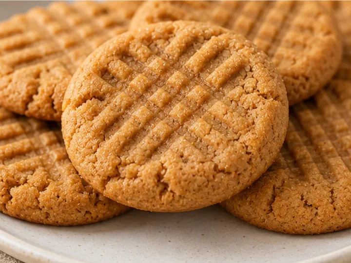 3-Ingredient Peanut Butter Cookies