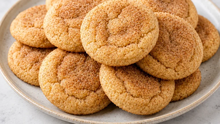 Soft & Chewy Gluten-Free Snickerdoodles