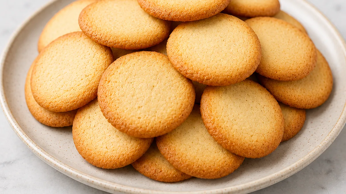 Crispy Gluten-Free Vanilla Wafers - Gluten-free vanilla wafers: Bake these easy, delicious, crispy cookies in under 30 minutes. Perfect for any occasion, a must