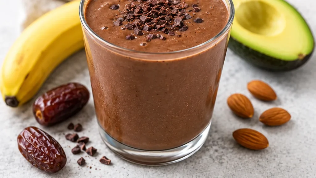 The Dreamiest Chocolate Avocado Smoothie!