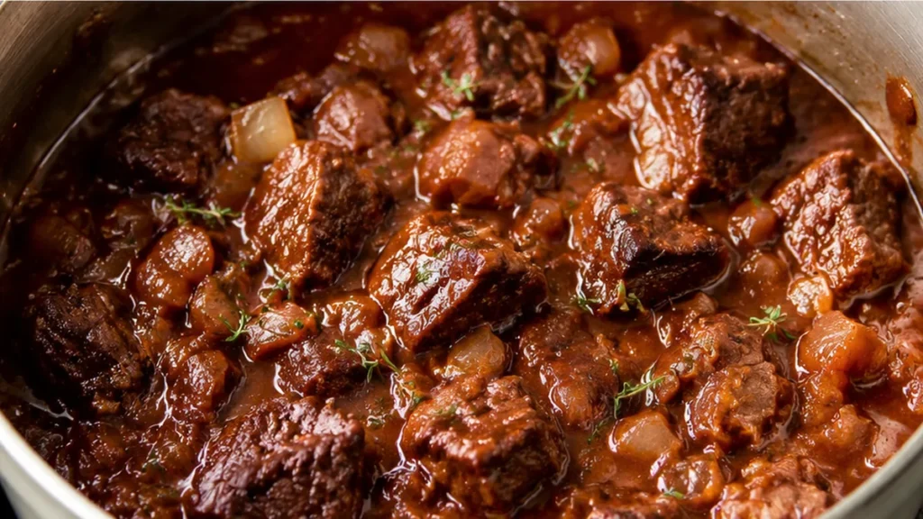 Instant Pot Beef Burgundy Delight