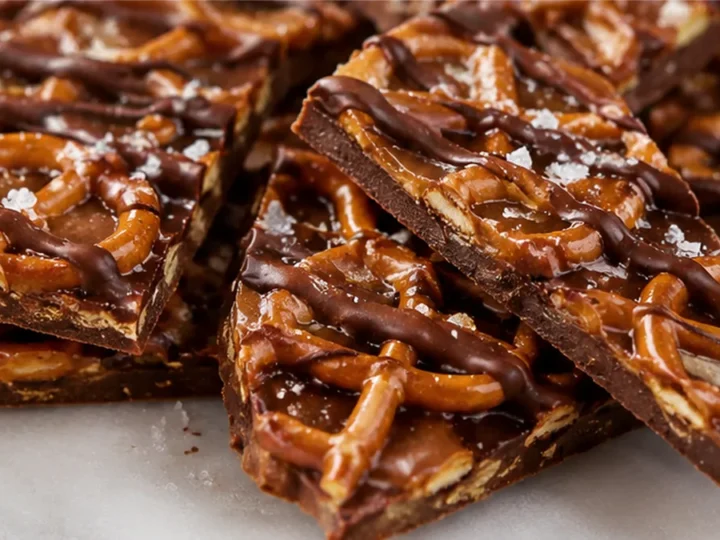 Salty Sweet Perfection: Caramel Pretzel Bark!