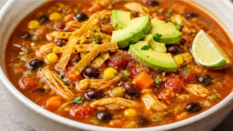 Instant Pot Chicken Tortilla Soup