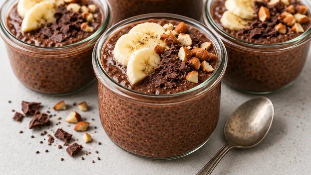 Decadent Chocolate Chia Pudding Dream!