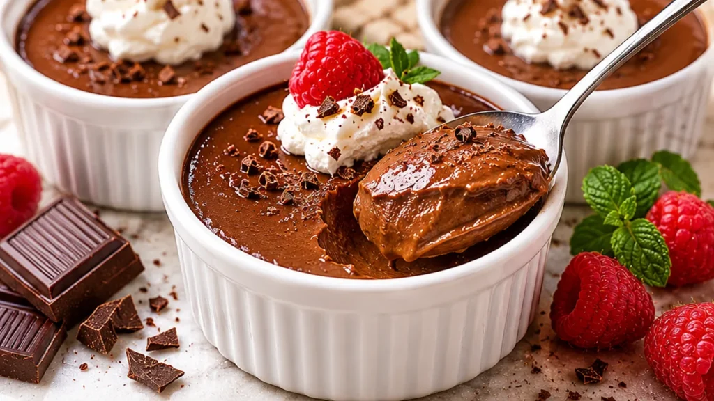Melt-in-Your-Mouth Chocolate Pots De Crème!