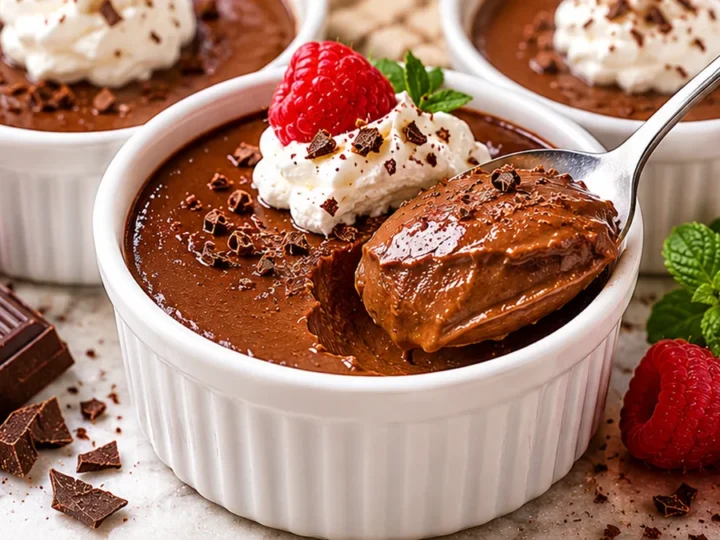 Melt-in-Your-Mouth Chocolate Pots De Crème!