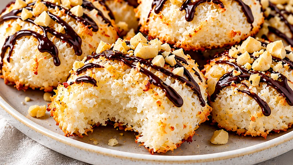 ️ Cloud Cookies: GF Coconut Bliss! - coconut cookies - Coconut cookies: Bake these incredibly light and chewy gluten-free treats in under an hour. Easy recipe w