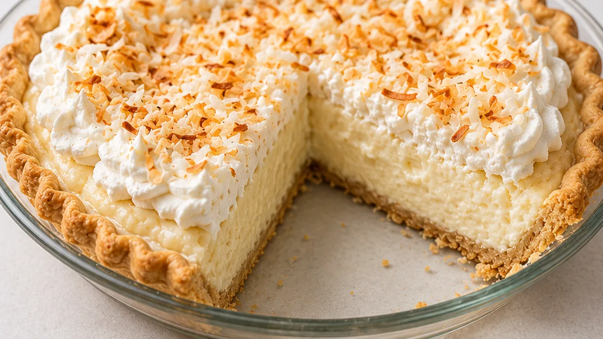 Dreamy Coconut Cream Pie Recipe - Coconut cream pie: bake this easy, gluten-free Southern-style dessert. Silky smooth filling and toasted coconut topping for an