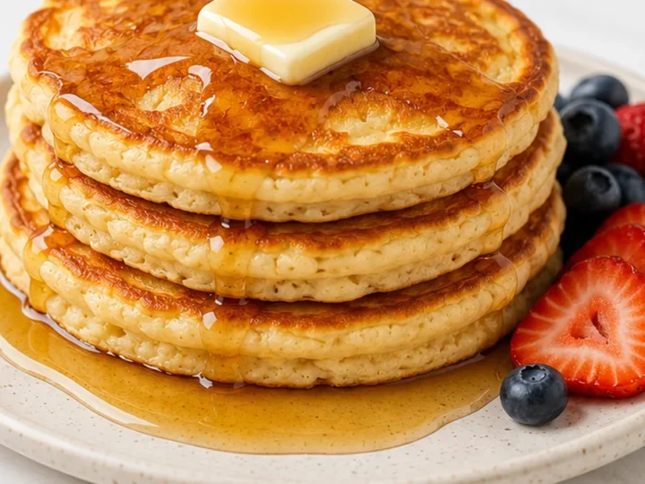 Fluffy Gluten-Free Cottage Cheese Pancakes