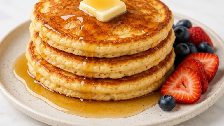 Fluffy Gluten-Free Cottage Cheese Pancakes