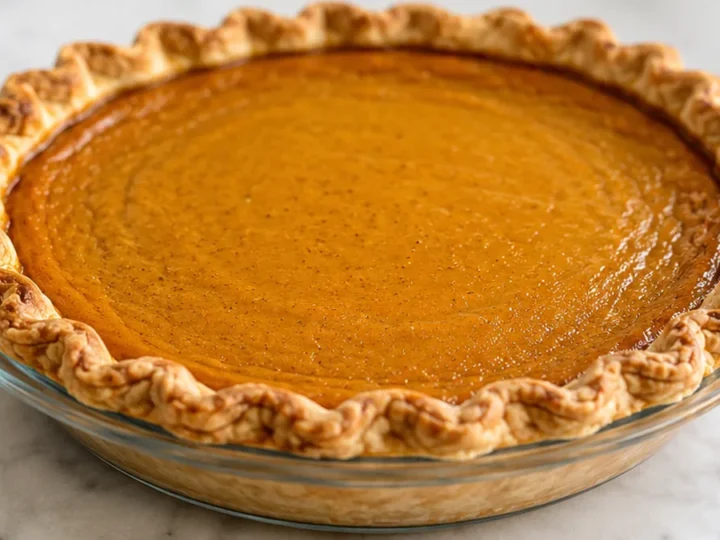 Creamy Gluten-Free Pumpkin Pie