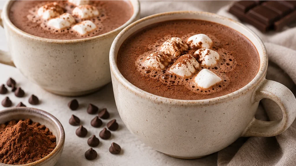 Rich & Creamy Dairy-Free Hot Chocolate
