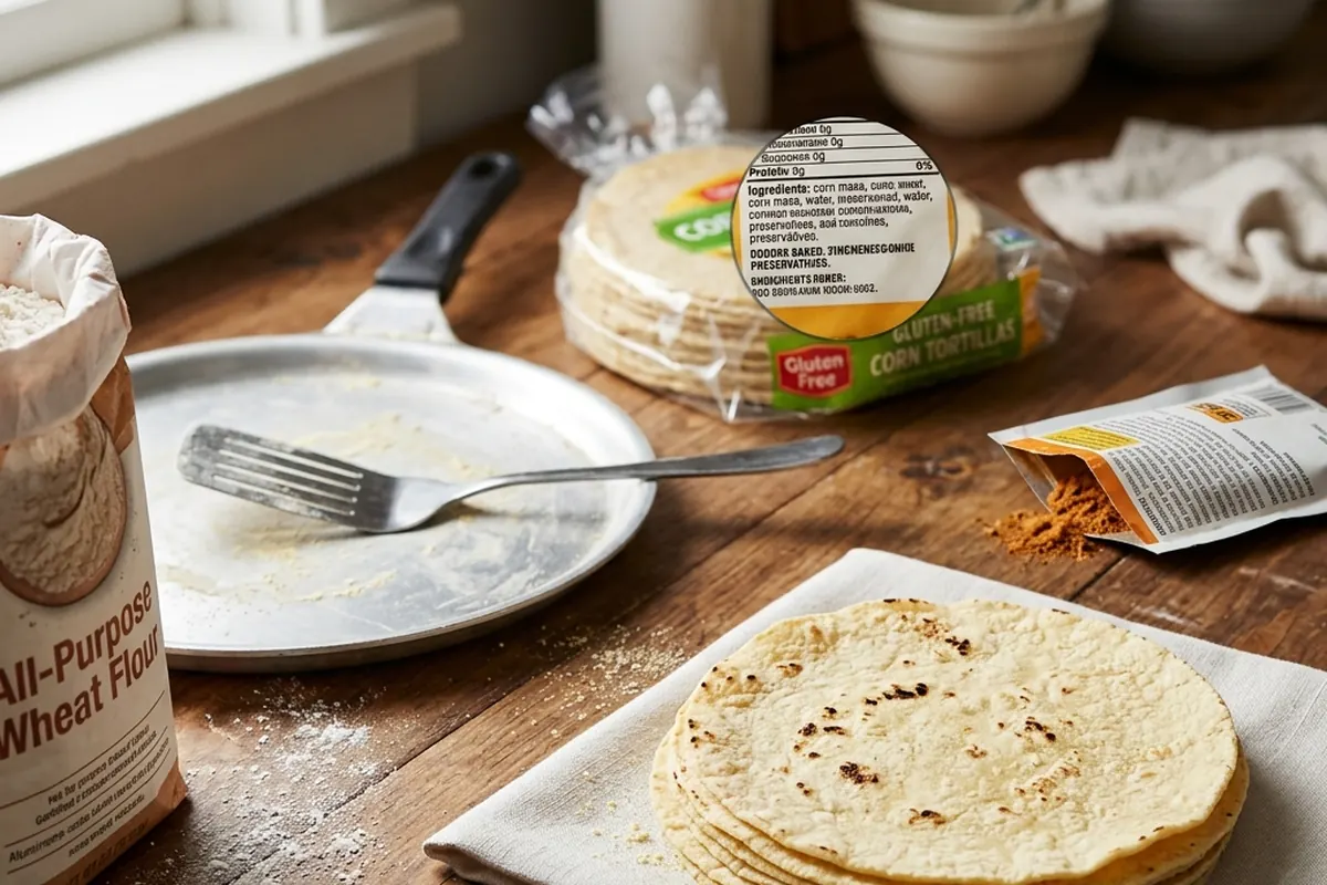 how to make are corn tortillas gluten free