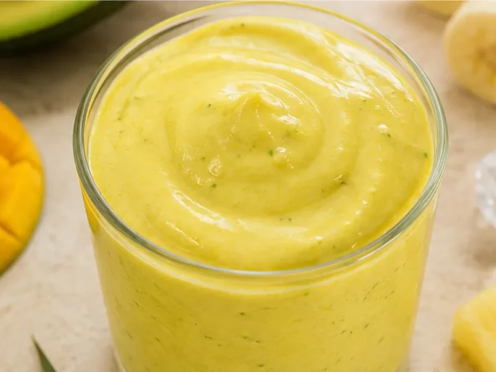 Creamy Mango Avocado Smoothie