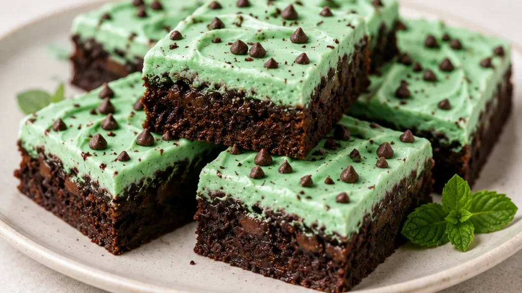 Mint Brownies: Fudgy & Irresistible!