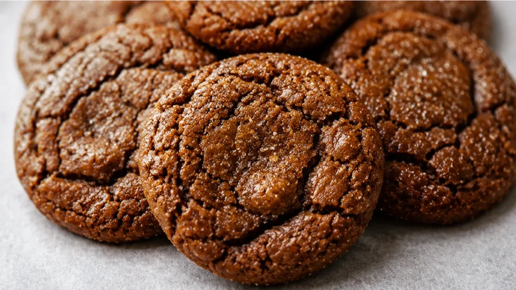 ” Chewy Gluten-Free Molasses Cookies”
