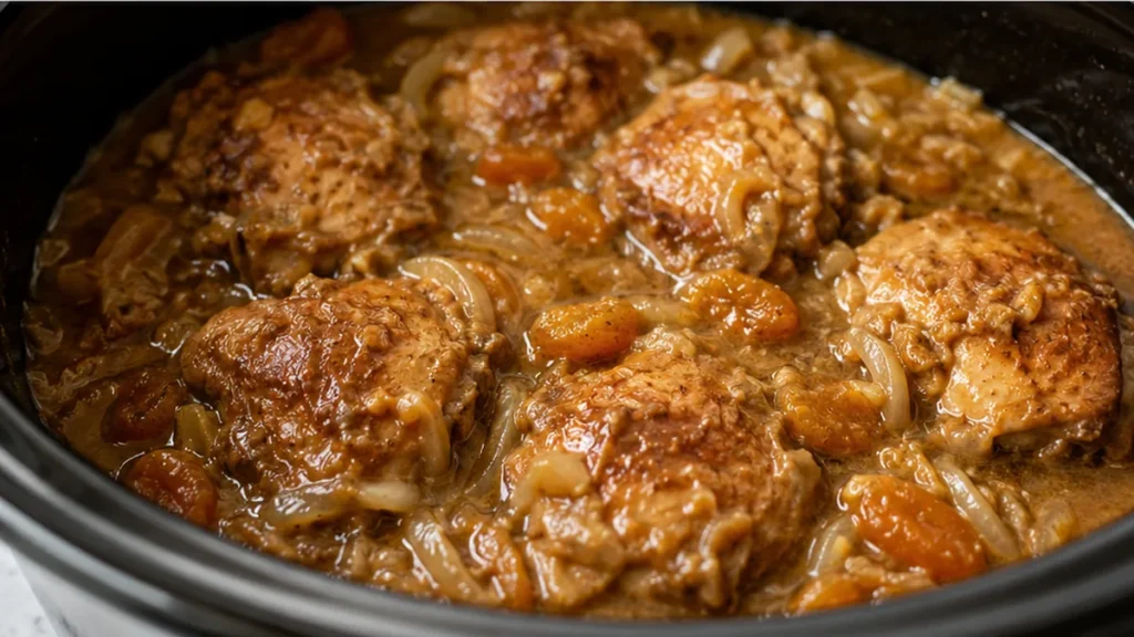 Slow-Cooker Moroccan Chicken: Unforgettable!