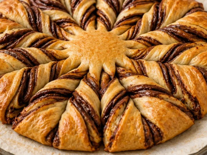 ” Gluten-Free Nutella Star Bread”