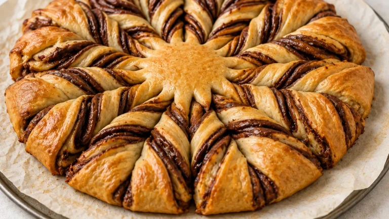 ” Gluten-Free Nutella Star Bread”