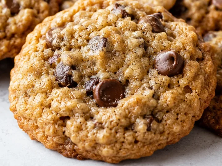Chewy Almond Flour Oatmeal Cookies