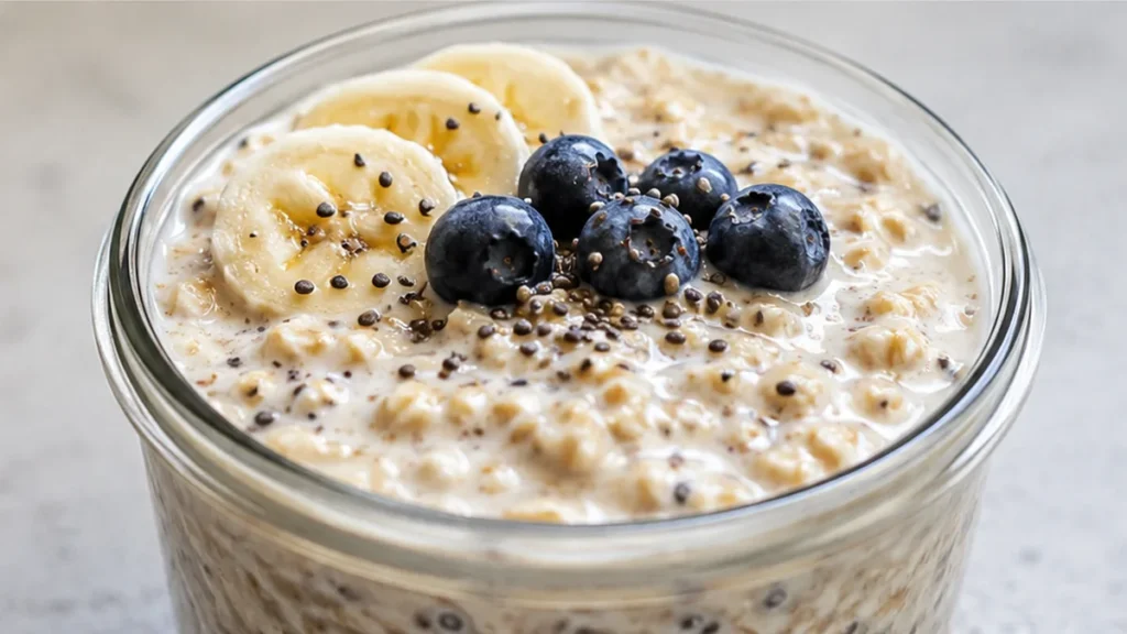️ Creamy Overnight Protein Oats!