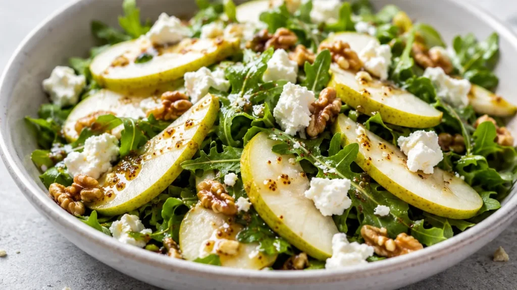Pear & Goat Cheese Salad: A Taste Sensation!