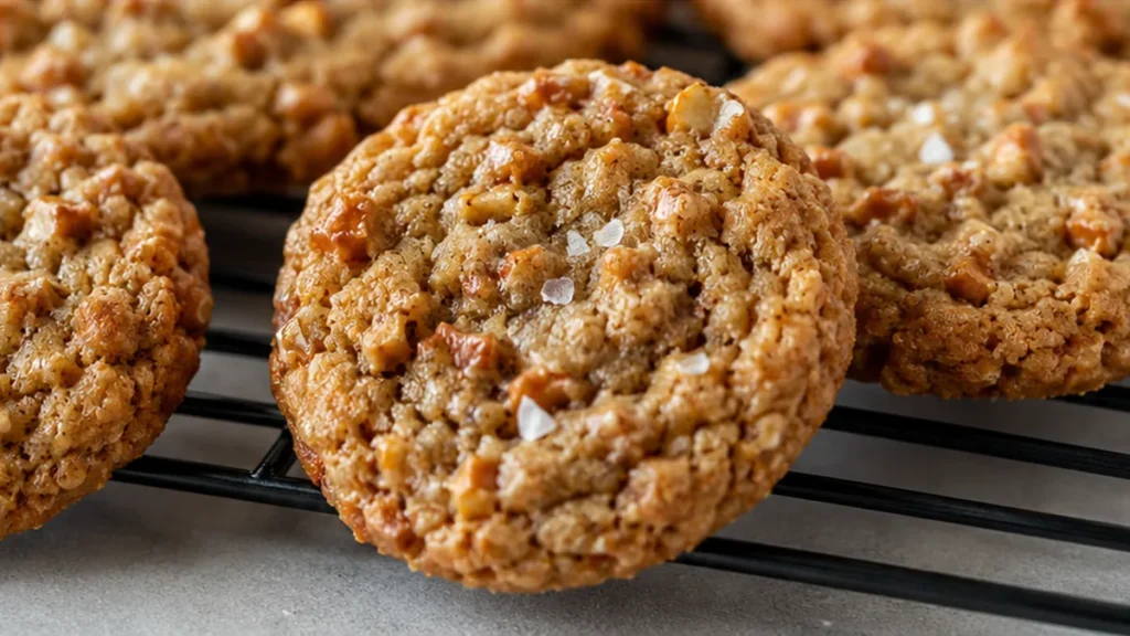 Crispy & Chewy Pretzel Cookies - Pretzel cookies: craft these delightful gluten-free white chocolate peppermint treats. Enjoy the perfect balance of sweet and s