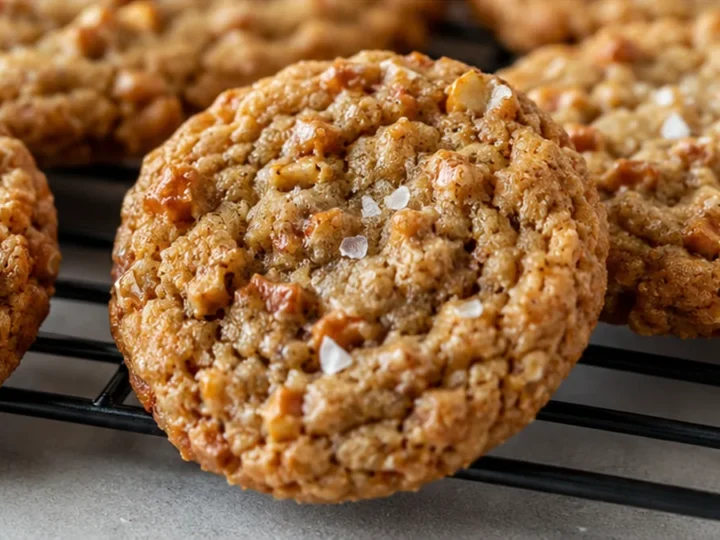 Crispy & Chewy Pretzel Cookies