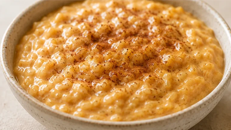 Creamy Pumpkin Rice Pudding: Fall Obsession!
